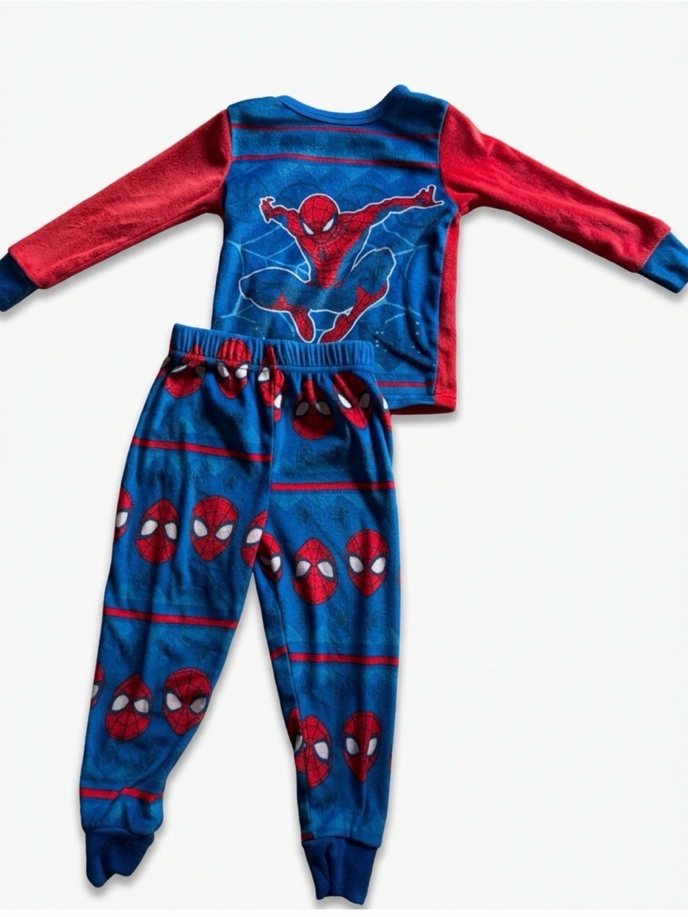 Marvel Spider-Man Blue and Red Kids Pajama Set